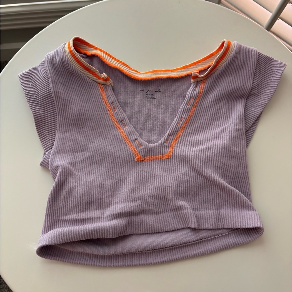 Purple UO XS/S go for gold top